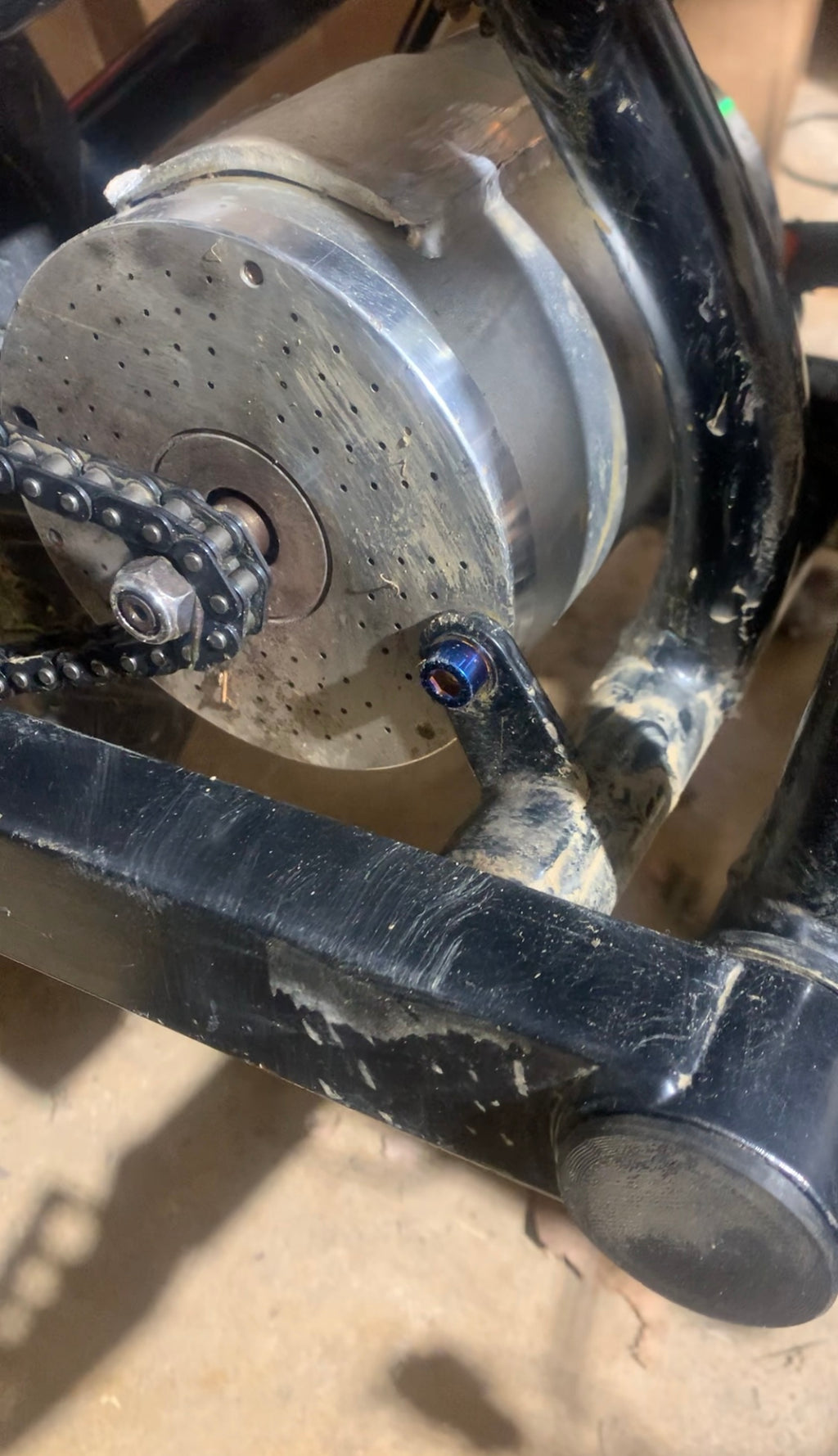 Titanium Motor Mount Bolts