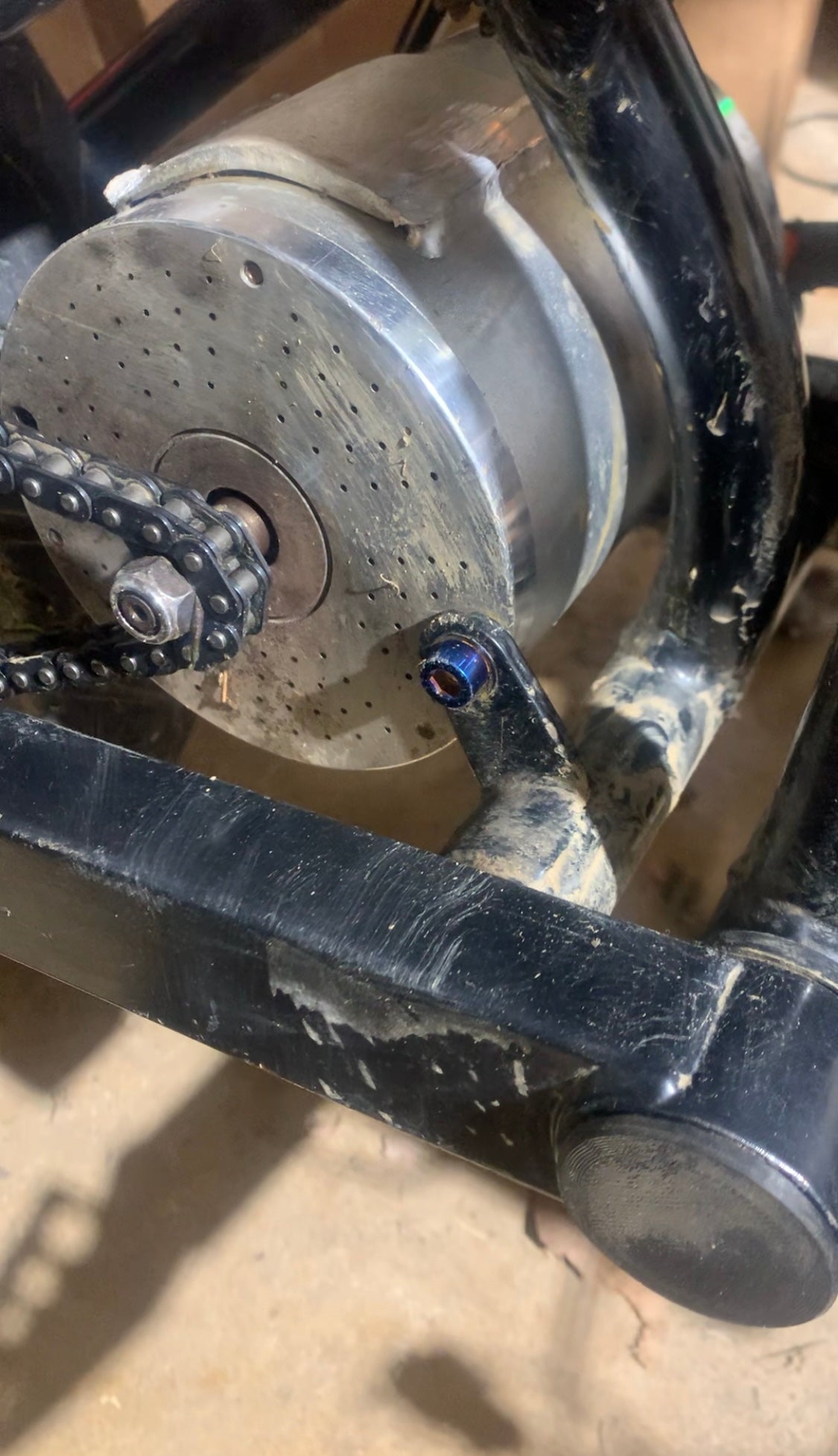 Titanium Motor Mount Bolts