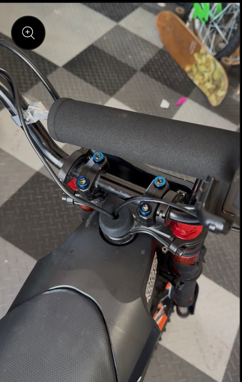 Titanium Tuttio/RTR/Ebox/Mototec Direct Mount Bolts