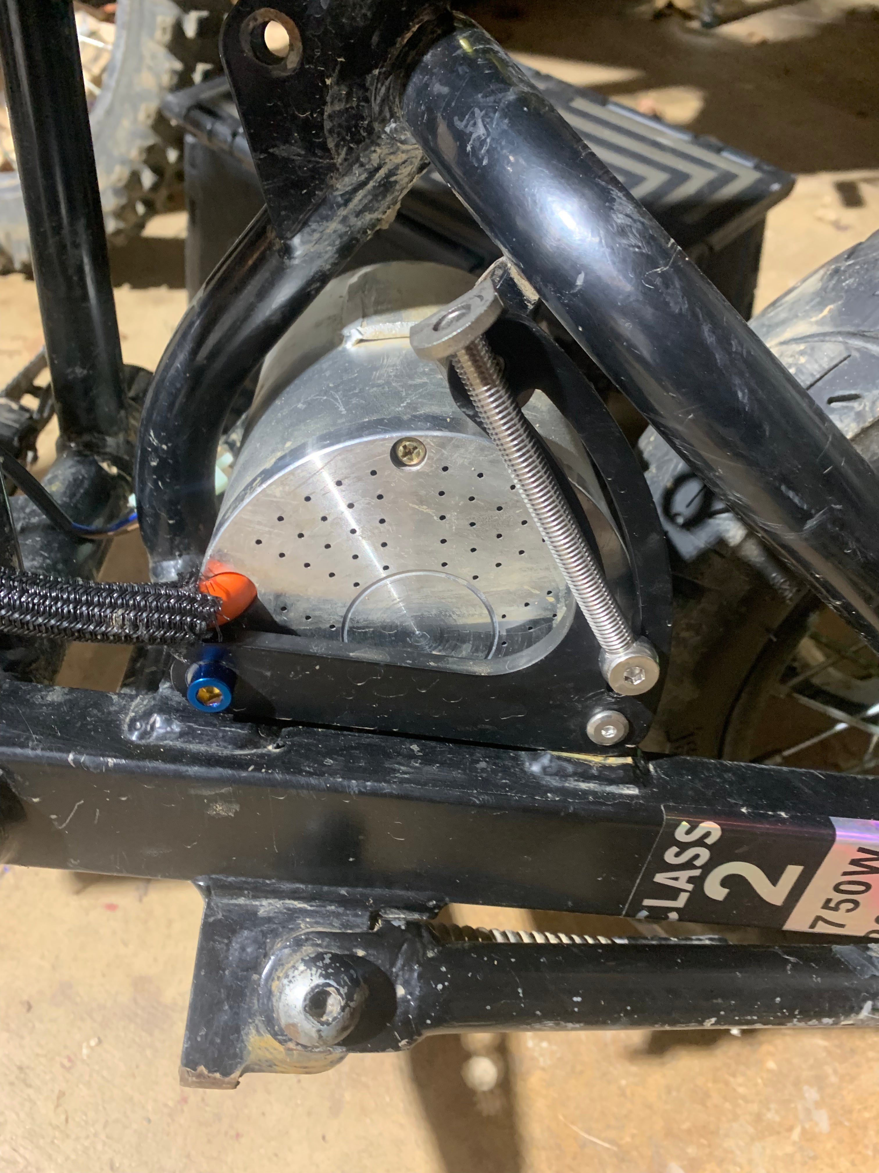 Titanium Motor Mount Bolts