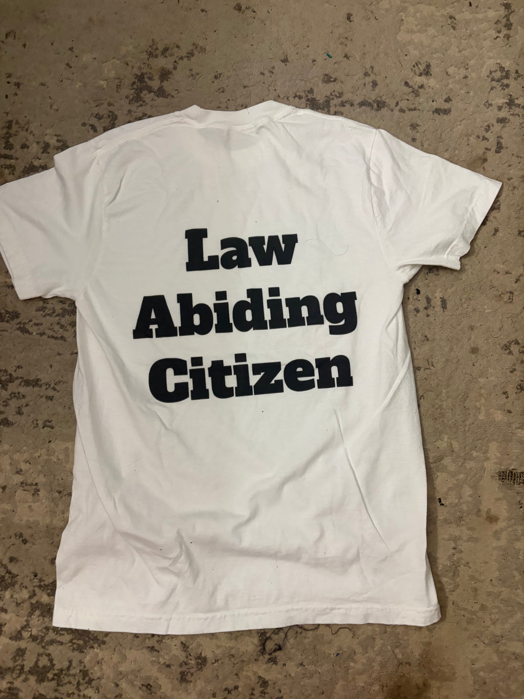 White Law Abiding Citizen T-Shirt