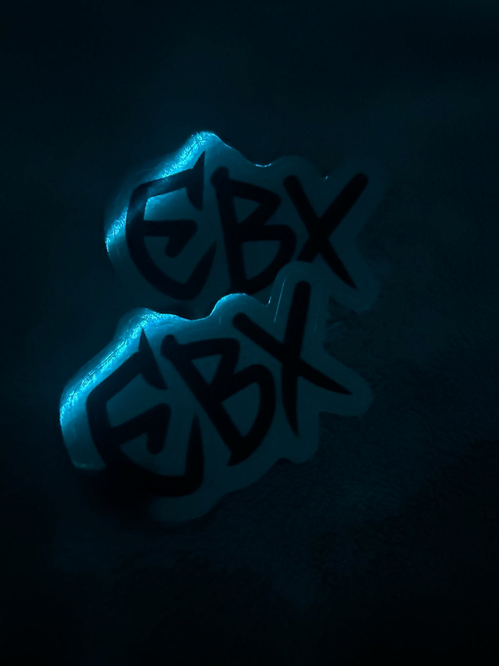 Chrome/Regular EBX Stickers (8 Pack) ONLY BUY IF YOU ARE BUYING (Christmas lights/Baja light)